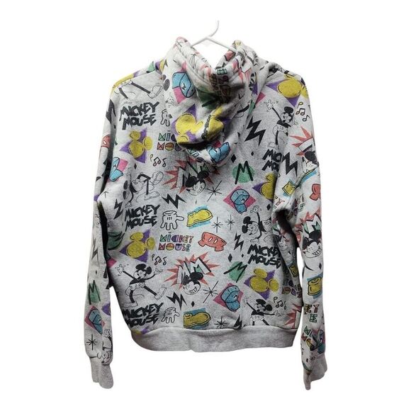 Disney Artist Series Hoodie by Rafael Faria Mickey Mouse Allover Print M - Picture 2 of 10
